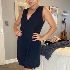 NEVER WORN Mango Navy Blue Shift Dress